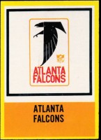 1967 Team Card Philadelphia - Atlanta Falcons Team Card (#:12) (Stock: 1) - $3.00