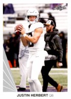 2020 Justin Herbert Leaf - Rookie (#:3) (Stock: 1) - $5.00