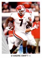 2020 D'Andre Swift Leaf - Rookie (#:6) (Stock: 6) - $1.50