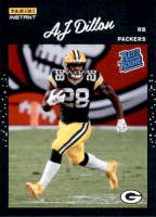 2020 A.J. Dillon Panini Instant - Rated Rookie Retro (#:26) (Stock: 3) - $3.00