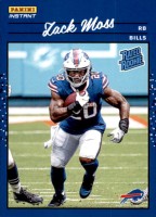 2020 Zack Moss Panini Instant - Rated Rookie Retro (#:31) (Stock: 2) - $2.50