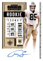 2020 Tommy Stevens Panini Contenders - Rookie Autograph (#:218) (Stock: 1) - $7.50