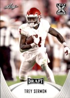 2021 Trey Sermon Leaf Draft - Rookie Year (#:15) (Stock: 10) - $1.50