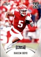 2021 Rakeem Boyd Leaf Draft - Rookie Year (#:22) (Stock: 14) - $0.75