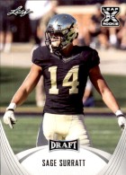 2021 Sage Surratt Leaf Draft - Rookie Year (#:30) (Stock: 11) - $0.75