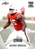 2021 Greg Rousseau Leaf Draft - Rookie Year (#:39) (Stock: 11) - $1.00