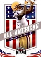 2021 Terrace Marshall Jr. Leaf Draft - All-American (#:40) (Stock: 10) - $0.75