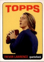 2021 Trevor Lawrence Topps X Trevor Lawrence - 1965 Topps Football (#:8) (Stock: 2) - $5.00