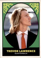 2021 Trevor Lawrence Topps X Trevor Lawrence - 1967 Topps Football (#:10) (Stock: 2) - $5.00