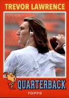 2021 Trevor Lawrence Topps X Trevor Lawrence - 1971 Topps Football (#:12) (Stock: 2) - $5.00