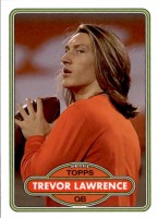 2021 Trevor Lawrence Topps X Trevor Lawrence - 1980 Topps Football (#:20) (Stock: 3) - $5.00