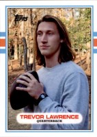 2021 Trevor Lawrence Topps X Trevor Lawrence - 1989 Topps Football (#:27) (Stock: 5) - $5.00