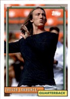 2021 Trevor Lawrence Topps X Trevor Lawrence - 1992 Topps Football (#:28) (Stock: 2) - $5.00