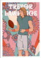 2021 Trevor Lawrence Topps X Trevor Lawrence - Flower Power #1 (#:34) (Stock: 2) - $5.00