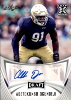 2021 Adetokunbo Ogundeji Leaf Draft - Autograph (#:BA-AD1) (Stock: 1) - $5.00