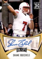 2021 Shane Buechele Leaf Draft - Gold Autograph (#:BA-SB1) (Stock: 1) - $5.00