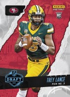 2021 Trey Lance Panini Instant Draft Night - Rookie (4208 made) (#:3) (Stock: 15) - $9.50