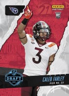 2021 Caleb Farley Panini Instant Draft Night - Rookie (802 made) (#:14) (Stock: 2) - $6.00