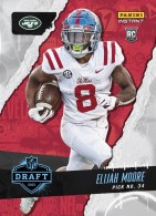 2021 Elijah Moore Panini Instant Draft Night - Rookie (809 made) (#:19) (Stock: 4) - $6.00