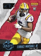 2021 Terrace Marshall Jr. Panini Instant Draft Night - Rookie (801 made) (#:25) (Stock: 3) - $6.00