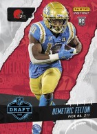 2021 Demetric Felton Panini Instant Draft Night - Rookie (776 made) (#:36) (Stock: 1) - $6.00