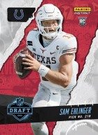 2021 Sam Ehlinger Panini Instant Draft Night - Rookie (886 made) (#:37) (Stock: 4) - $6.00