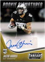 2021 Jacob Harris Panini Chronicles Draft Picks - Threads Rookie Autograph (#:TS-JHA) (Stock: 1) - $5.00