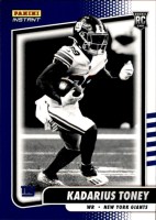 2021 Kadarius Toney Panini Instant Black & White Rookies - (1 of 2728) (#:10) (Stock: 6) - $2.00