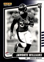 2021 Javonte Williams Panini Instant Black & White Rookies - (1 of 2728) (#:15) (Stock: 7) - $2.50