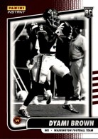 2021 Dyami Brown Panini Instant Black & White Rookies - (1 of 2728) (#:24) (Stock: 4) - $1.00