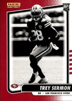 2021 Trey Sermon Panini Instant Black & White Rookies - (1 of 2728) (#:25) (Stock: 6) - $1.50