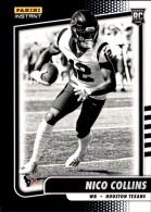 2021 Nico Collins Panini Instant Black & White Rookies - (1 of 2728) (#:26) (Stock: 5) - $2.00