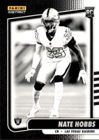 2021 Nate Hobbs Panini Instant Black & White Rookies - (1 of 2728) (#:44) (Stock: 1) - $1.50