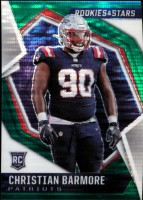 2021 Christian Barmore Rookies and Stars Pulsar Prizm - Green Prizm Rookie (#'d to 25) (#:156) (Stock: 1) - $5.00