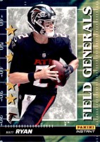 2021 Matt Ryan Panini Instant Field Generals - (1 of 2088) (#:FG2) (Stock: 5) - $1.50