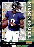 2021 Lamar Jackson Panini Instant Field Generals - (1 of 2088) (#:FG3) (Stock: 2) - $2.50