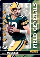 2021 Aaron Rodgers Panini Instant Field Generals - (1 of 2088) (#:FG12) (Stock: 3) - $3.00