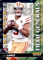 2021 Trey Lance Panini Instant Field Generals - Rookie (1 of 2088) (#:FG28) (Stock: 4) - $5.00