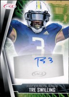 2022 Tre Swilling Sage - Autograph (#:A-TS) (Stock: 1) - $4.00