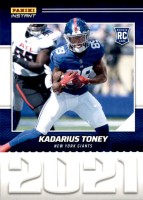 2021 Kadarius Toney Panini Instant Year One - Rookie (1 of 1269) (#:10) (Stock: 1) - $1.50