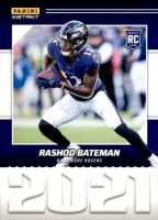 2021 Rashod Bateman Panini Instant Year One - Rookie (1 of 1269) (#:13) (Stock: 1) - $1.50