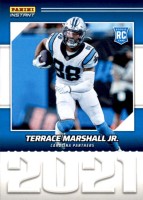 2021 Terrace Marshall Jr. Panini Instant Year One - Rookie (1 of 1269) (#:19) (Stock: 1) - $1.50