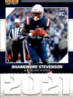 2021 Rhamondre Stevenson Panini Instant Year One - Rookie (1 of 1269) (#:30) (Stock: 2) - $2.50