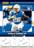 2021 Asante Samuel Jr. Panini Instant Year One - Rookie (1 of 1269) (#:36) (Stock: 3) - $1.50