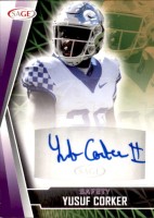 2022 Yusuf Corker Sage - Autograph Purple (#:A-YC) (Stock: 1) - $4.00