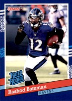 2021 Rashod Bateman Panini Instant Retro Rated Rookie - (1 of 2231) (#:BW13) (Stock: 1) - $2.00