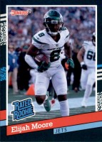 2021 Elijah Moore Panini Instant Retro Rated Rookie - (1 of 2231) (#:BW14) (Stock: 3) - $1.50