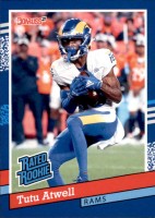 2021 Tutu Atwell Panini Instant Retro Rated Rookie - (1 of 2231) (#:BW18) (Stock: 2) - $1.50