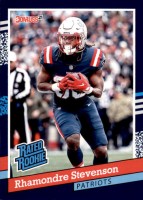 2021 Rhamondre Stevenson Panini Instant Retro Rated Rookie - (1 of 2231) (#:BW30) (Stock: 3) - $2.50