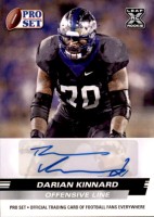 2022 Darian Kinnard Pro Set - Autograph (#:PSA-DK1) (Stock: 1) - $4.50